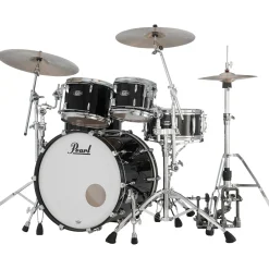Pearl Masters Maple 4-Piece Shell Pack Piano Black