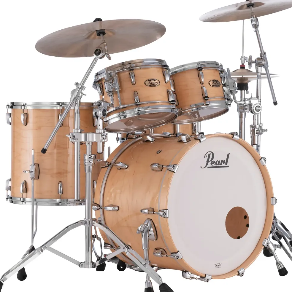 Pearl Masters Maple Pure 4-Piece Shell Pack Natural Maple