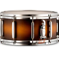 Pearl Masters Maple Snare Drum 14 x 6.5 in. Matte Olive Burst