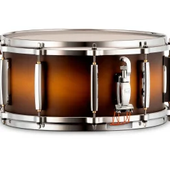 Pearl Masters Maple/Gum Snare Drum 14 x 6.5 in. Matte Olive Burst