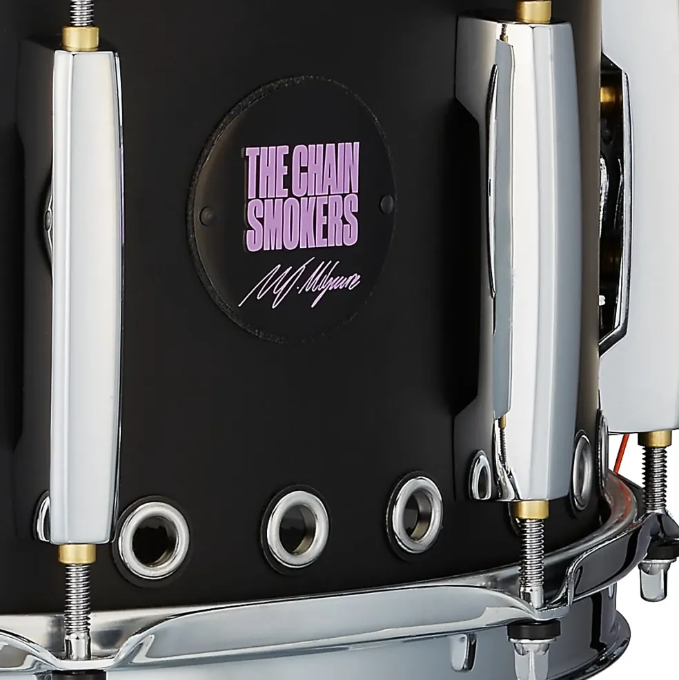 Pearl Matt McGuire Tour Edition Signature Snare 14 x 6.5 in. Matte Black