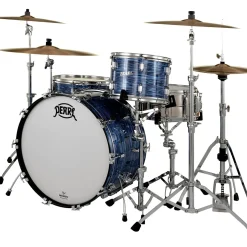 Pearl President Series 3-Piece Shell Pack with 24 in. Bass Drum Ocean Ripple