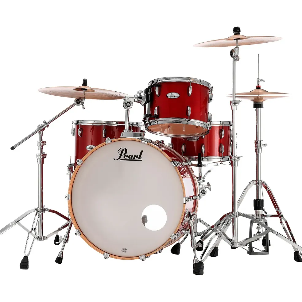 Pearl Professional Maple 3-Piece Shell Pack with 22" Bass Drum Piano Black