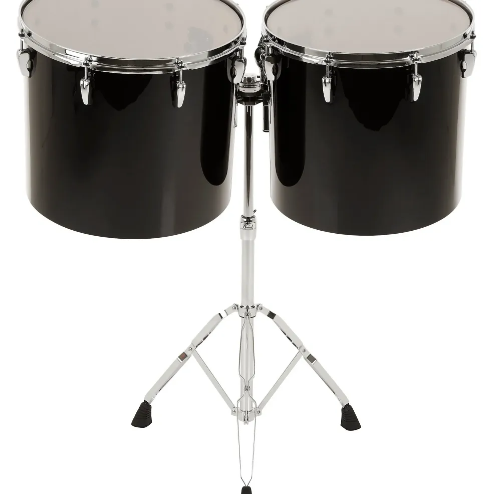 Pearl PTE0608 8" x 6"/8" x 8" Concert Tom Set Midnight Black