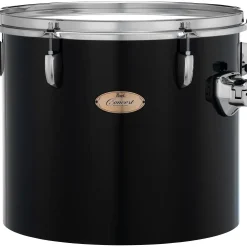 Pearl PTE Concert Series Single Head 14" Tom With BT3 & 7/8" Receiver 14 x 12 in. Midnight Black