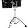 Pearl PTE Concert Series Single Head 12" & 13" Tom Set With BT3 & 7/8" Receiver and T895 Stand 12 x 10 in., 13 x 11 in. Midnight Black