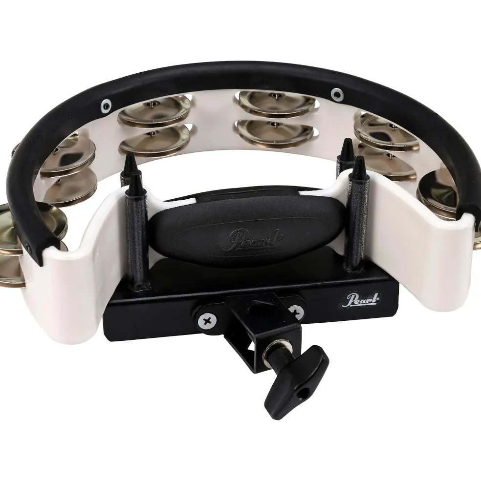 Pearl Quickmount Tambourine With Premium Steel Jingles