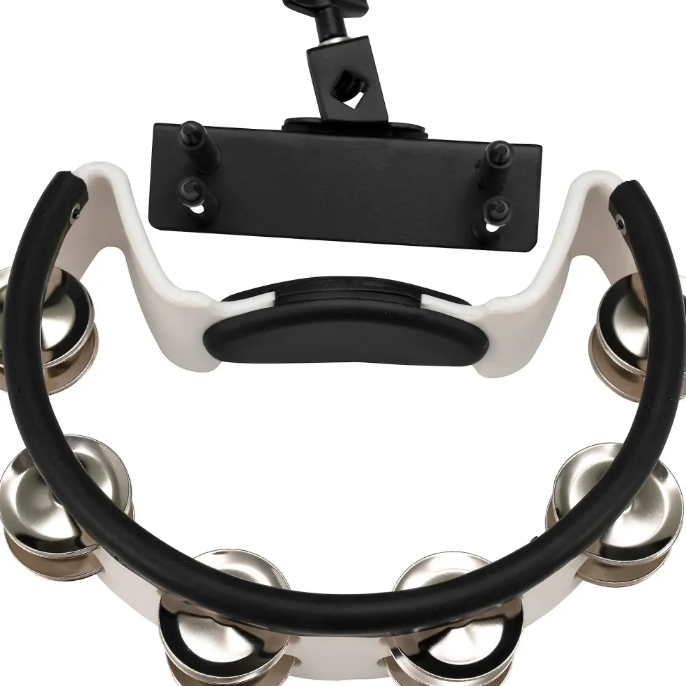 Pearl Quickmount Tambourine With Premium Steel Jingles