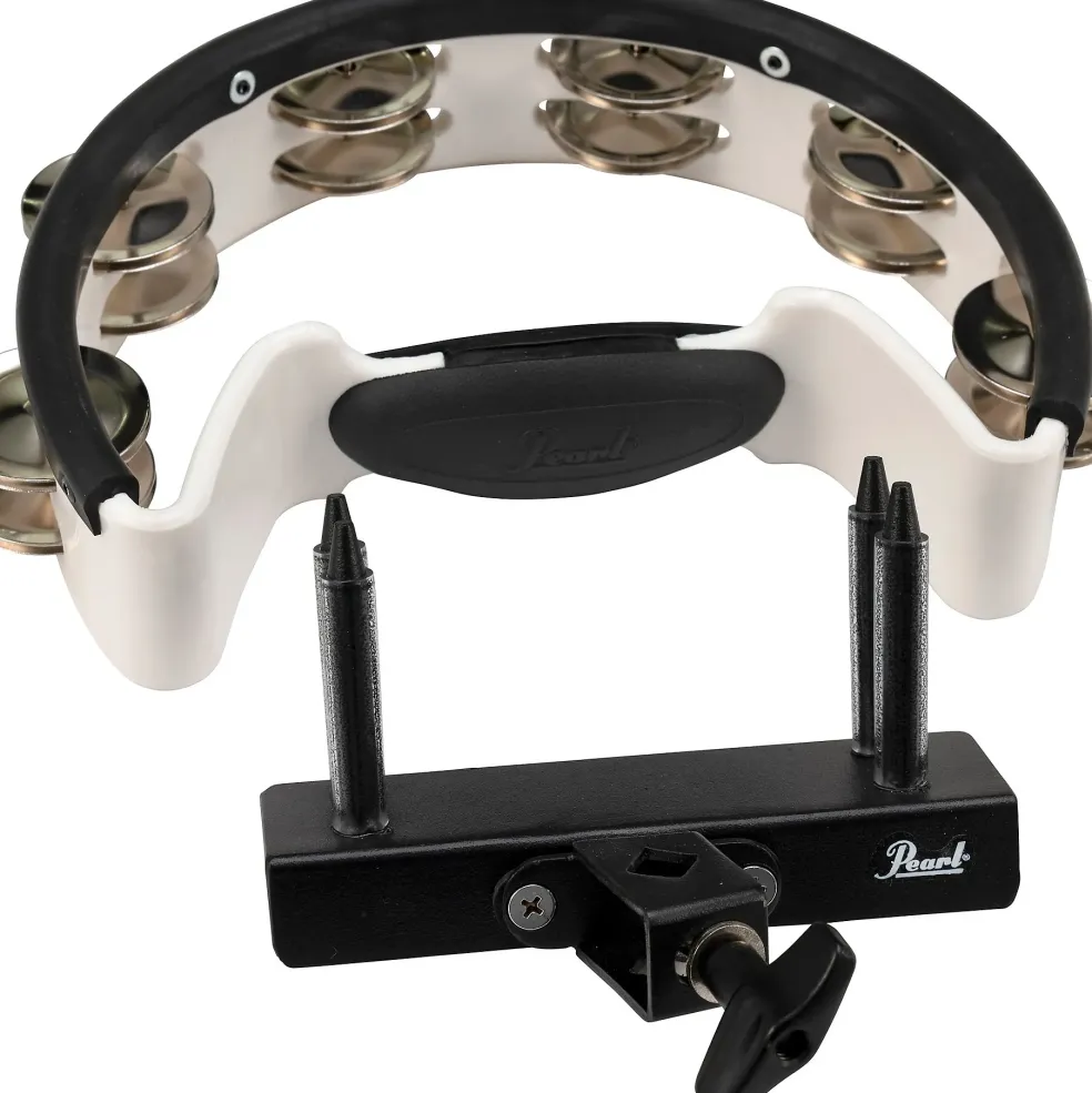 Pearl Quickmount Tambourine With Premium Steel Jingles