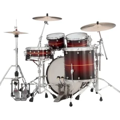 Pearl Reference One 4-Piece Shell Pack Natural Banded Redburst