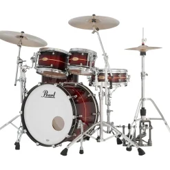 Pearl Reference One 4-Piece Shell Pack Natural Banded Redburst