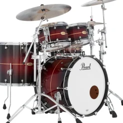 Pearl Reference One 4-Piece Shell Pack Natural Banded Redburst
