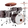 Pearl Session Studio Select 5-Piece Shell Pack With 20" Bass Drum Black Satin Ash