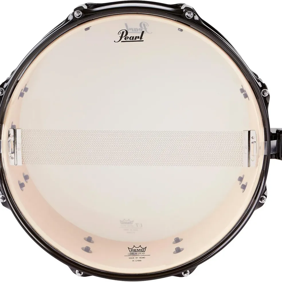 Pearl Vision Birch Snare Drum Black with Black Hardware 14x5.5