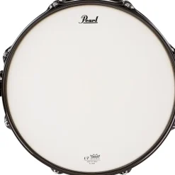 Pearl Vision Birch Snare Drum Black with Black Hardware 14x5.5