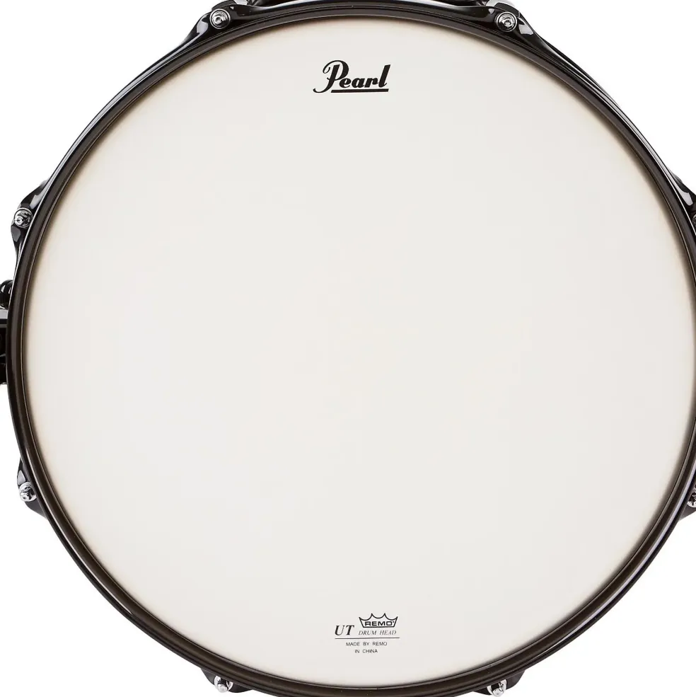 Pearl Vision Birch Snare Drum Black with Black Hardware 14x5.5