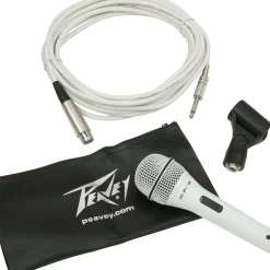 Peavey PVi 2G 1/4 Dynamic Handheld Microphone White