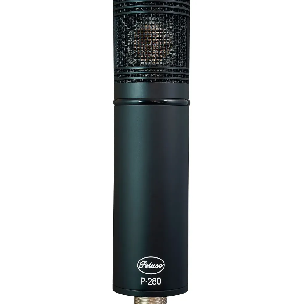 Peluso Microphone Lab P-280 Large Diaphragm Condenser Tube Microphone Kit Black