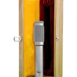 Peluso Microphone Lab TR 14 Vacuum Tube Ribbon Microphone Kit Nickel