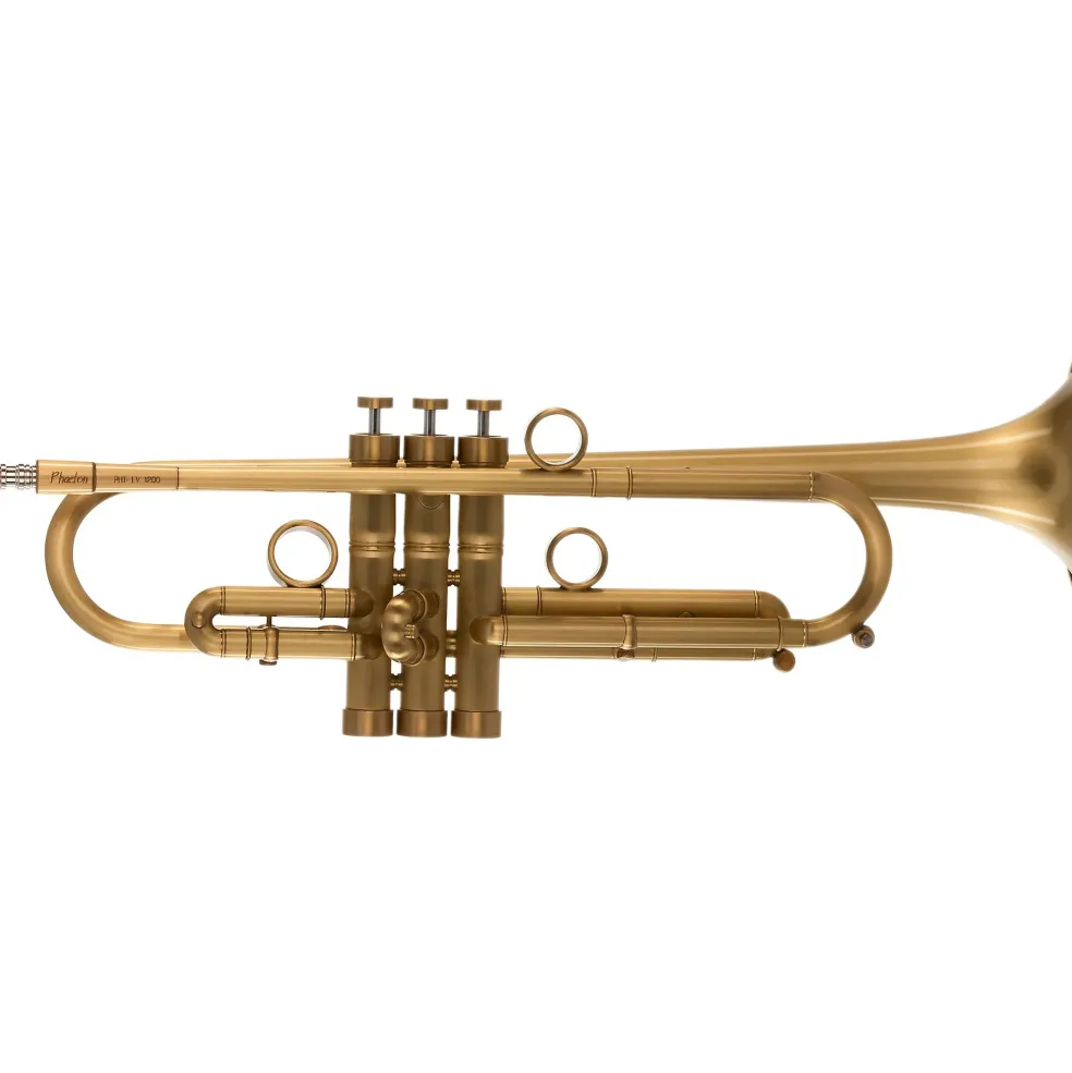 Phaeton PHT-LV-1200 "Las Vegas" Model Trumpet Brushed Brass Finish