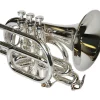Phaeton PHTP-3030 Custom Series Bb Pocket Trumpet Silver plated