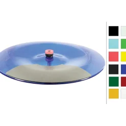 Pintech VisuLite Professional Single Zone China Cymbal 16 in. Translucent Blue