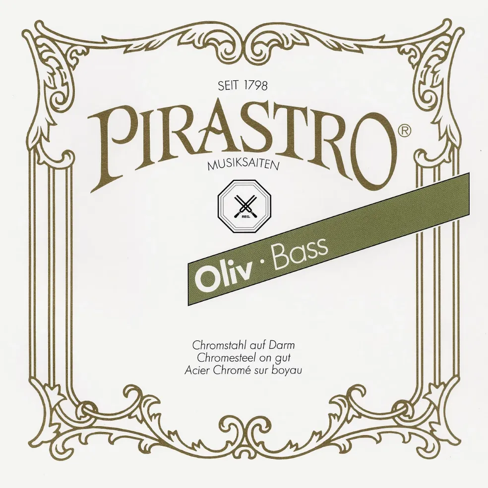 Pirastro Oliv Series Double Bass String Set 3/4 Size
