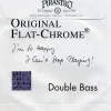 Pirastro Original Flat Chrome Bass Strings Set 3/4 Size
