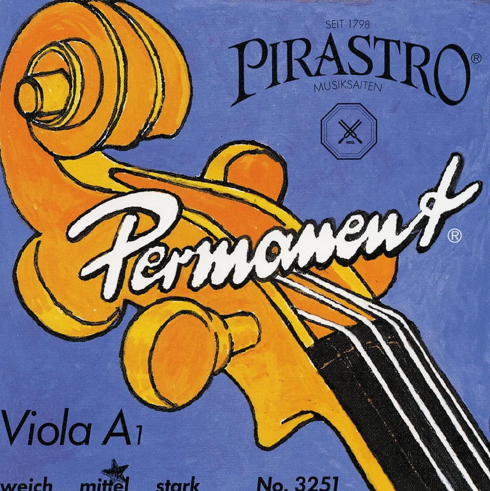 Pirastro Permanent Series Viola A String 16.5 Weich