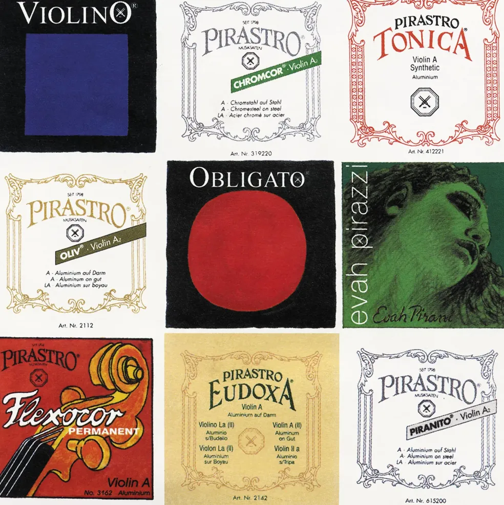 Pirastro Univeral No.1 Series Violin E String 4/4 String Loop End Medium