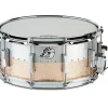 Pork Pie Aluminum Maple Hybrid Snare Drum 14 x 6.5 in. Champagne Sparkle
