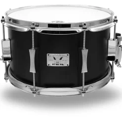 Pork Pie Little Squealer Flat Black Snare Drum 12 x 7 in.