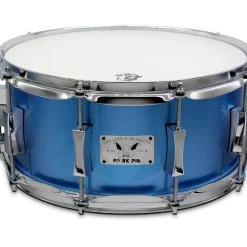 Pork Pie Porcaro Blue Snare Drum 14 x 6.5 in.