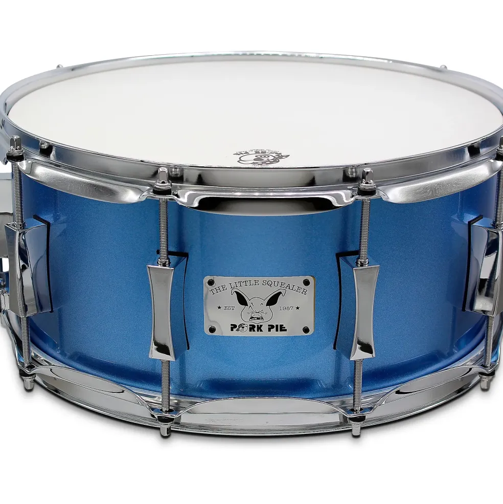 Pork Pie Porcaro Blue Snare Drum 14 x 6.5 in.