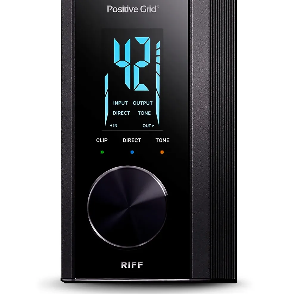 Positive Grid RIFF Audio Interface Black