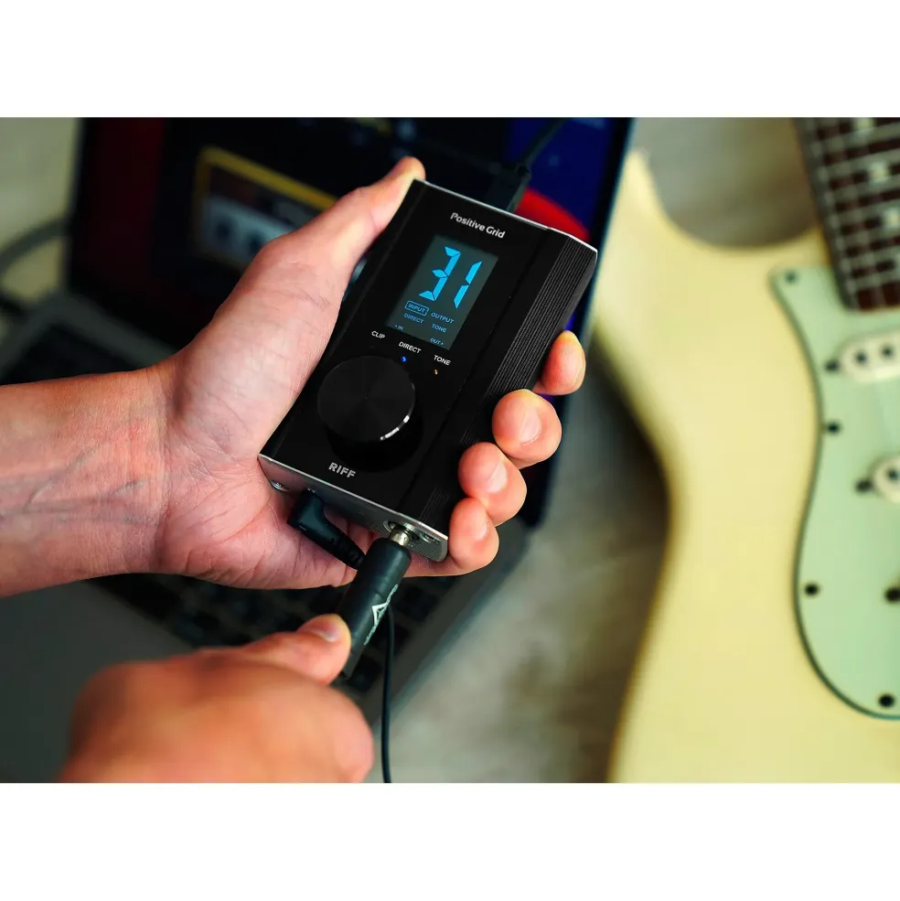 Positive Grid RIFF Audio Interface Black
