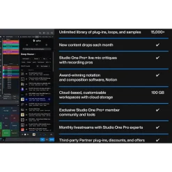 PreSonus 6 MONTHS STUDIO ONE PRO+