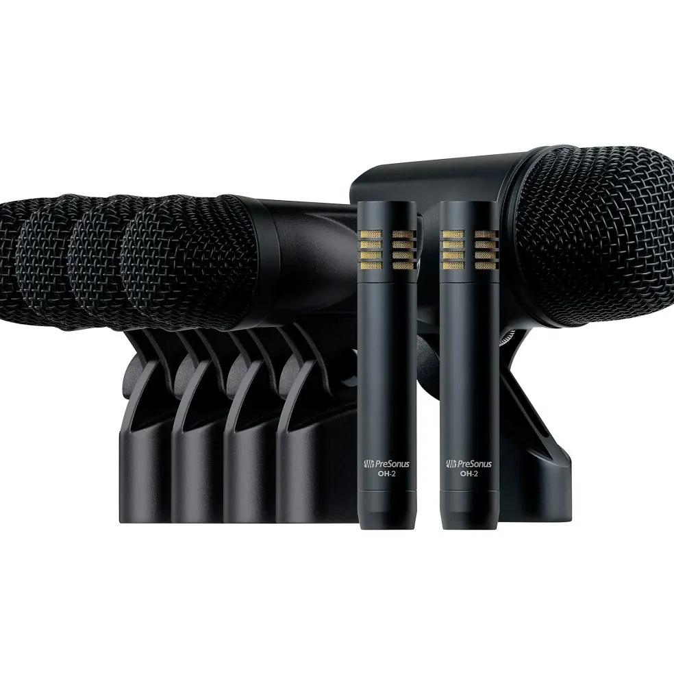 PreSonus DM-7 7-Piece Drum Microphone Set With Case
