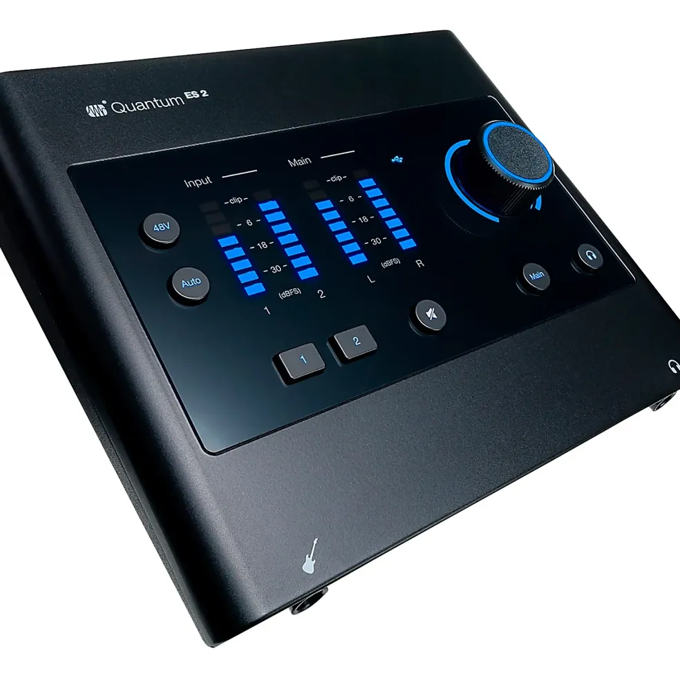 PreSonus Quantum ES 2 USB-C 2 x 2 Audio Interface With 6-Month Studio One+ Membership Included