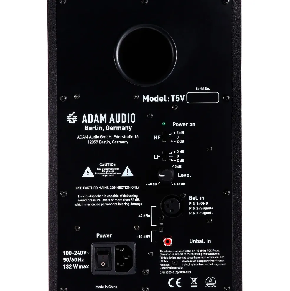 PreSonus Quantum ES4 Audio Interface with Adam Audio T Series Studio Monitor Pair (Cables & Stands Included) T5