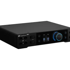 PreSonus Quantum HD2 Audio Interface With JBL 3 Series Studio Monitor Pair (Cables & Stands Included) 308MKII