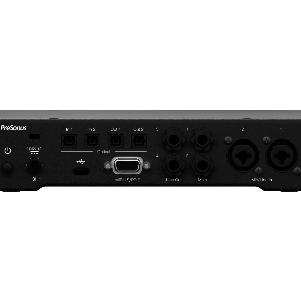 PreSonus Quantum HD2 Audio Interface with Adam Audio T Series Studio Monitor Pair (Cables & Stands Included) T7