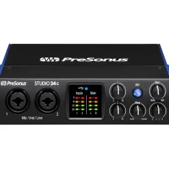 PreSonus Studio 24c USB-C 2x2 Audio/MIDI Interface