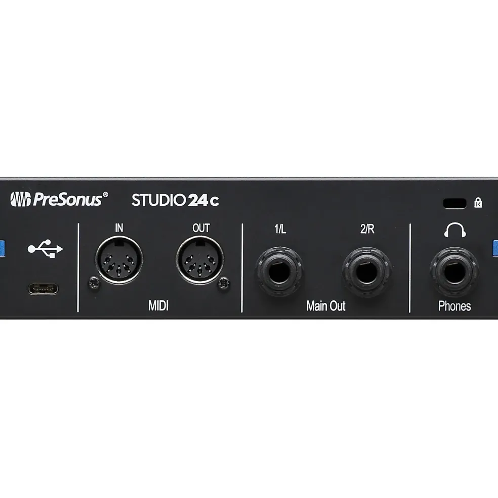 PreSonus Studio 24c USB-C 2x2 Audio/MIDI Interface