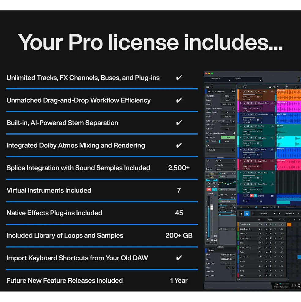 PreSonus STUDIO ONE PRO 7 ACADEMIC
