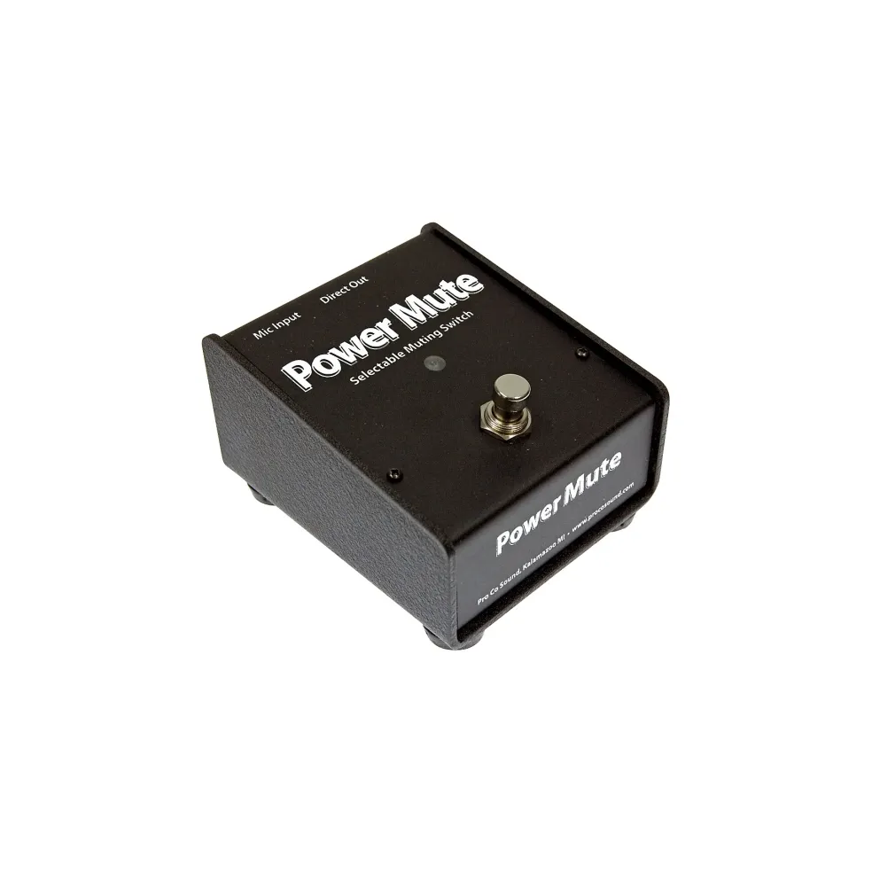 ProCo Power Mute Mic Mute Switch