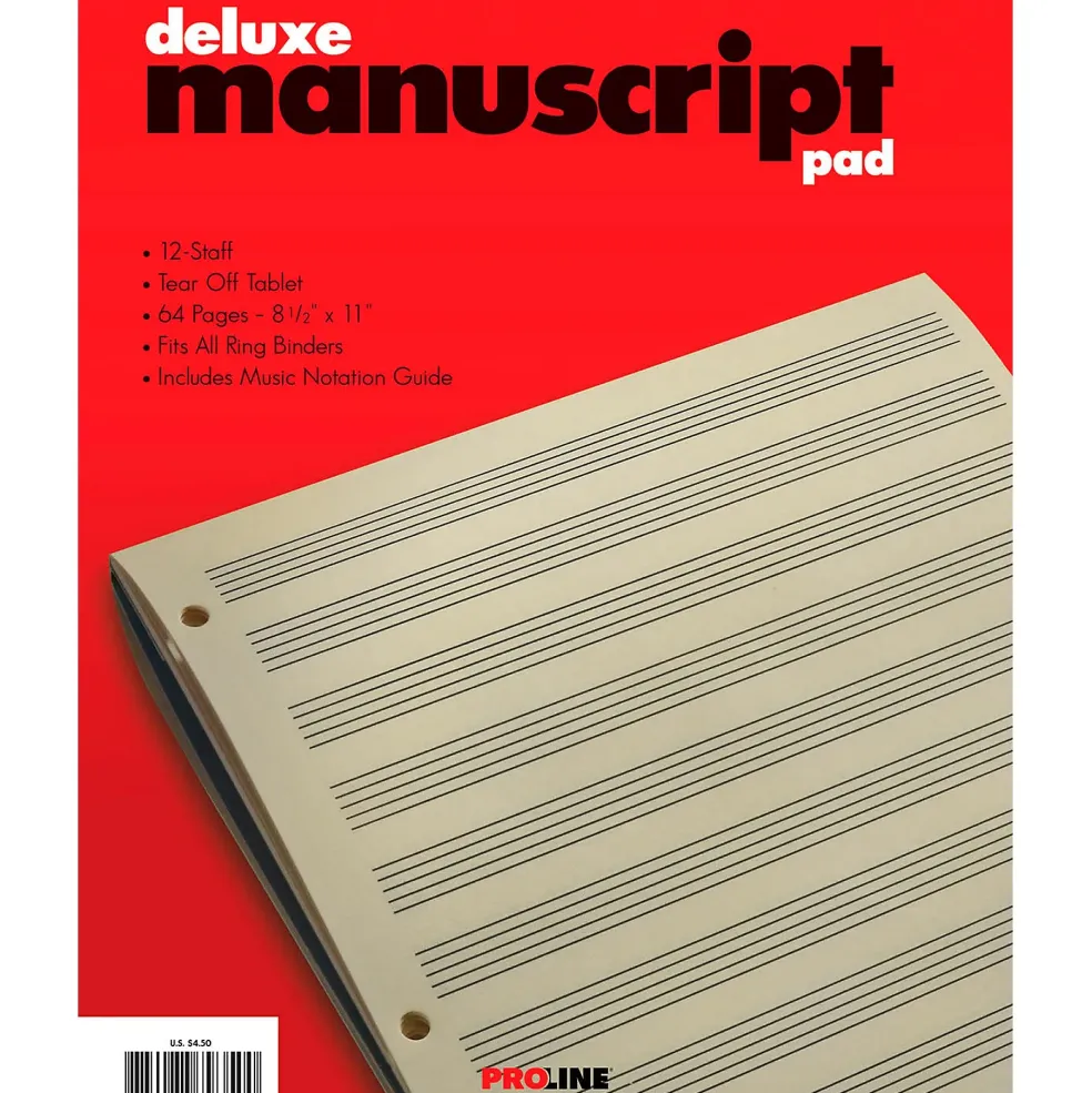 Proline Manuscript Paper Deluxe Pad