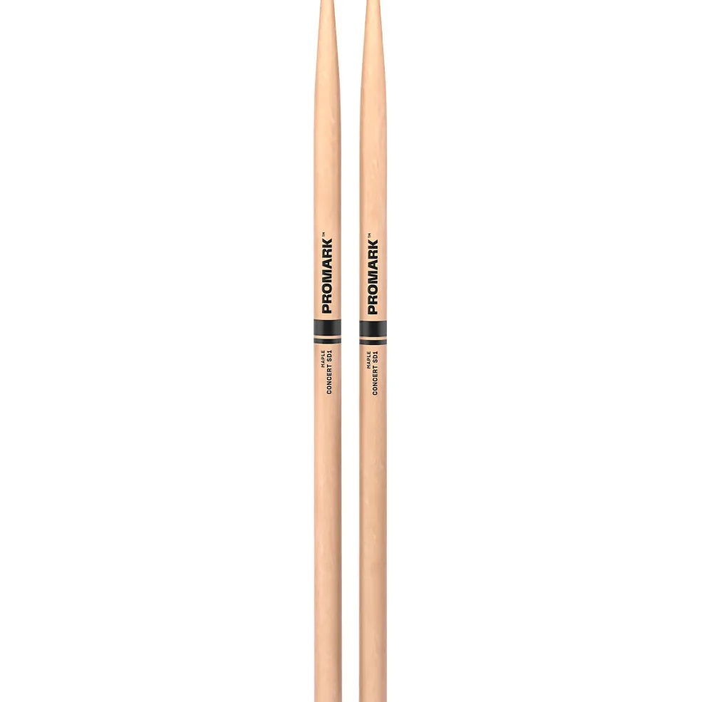 Promark Concert SD1 Maple Drum Sticks 3/8 Inch Maple Wood Tip