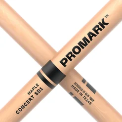 Promark Concert SD1 Maple Drum Sticks 3/8 Inch Maple Wood Tip