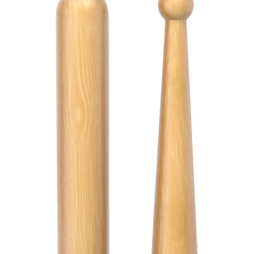 Promark Finesse 718 Hickory Small Round Wood Tip Drum Sticks Wood